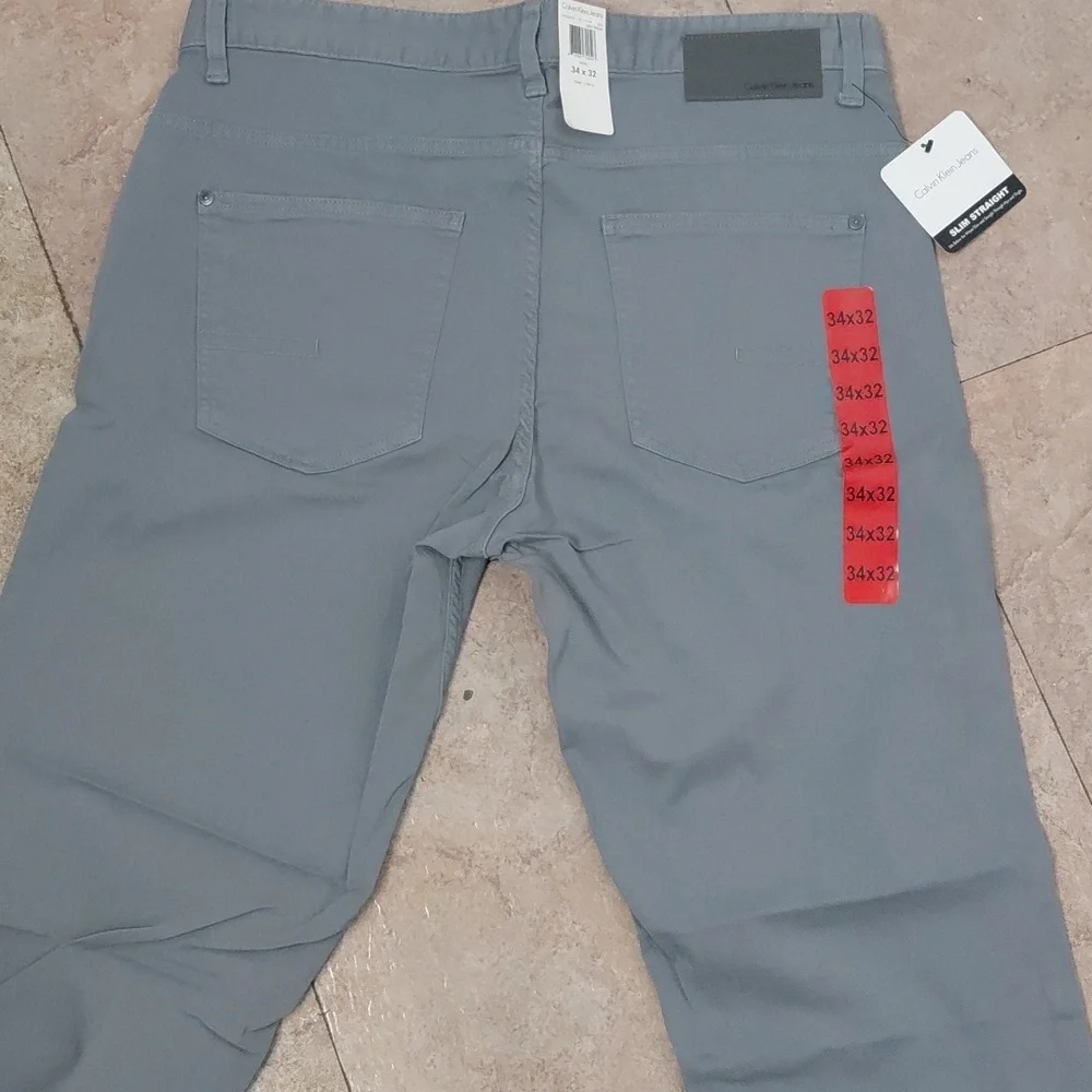 Calvin Klein Jeans Gray Pants
